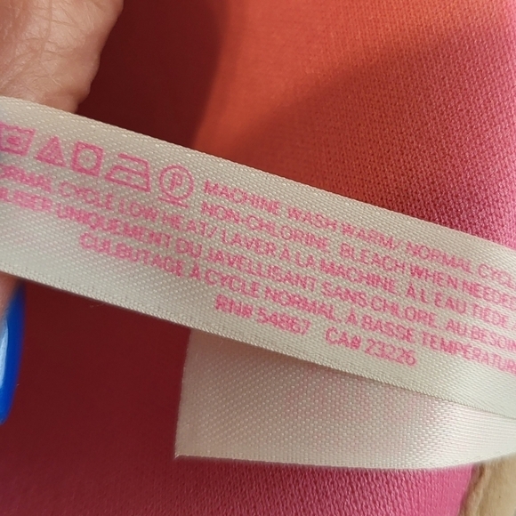 Pink Victoria Secret XS-TP Leopard print Bandeau - Picture 5 of 7